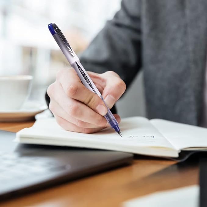 EYEYE Rollerball Pens Medium Point, 3 Assorted Colors 0.7mm Liquid Ink Roller Ball Pen Quick Dry, Ink Pen Fine Point Smooth Writing Pens for Journaling, Note Taking, Office, School Supplies