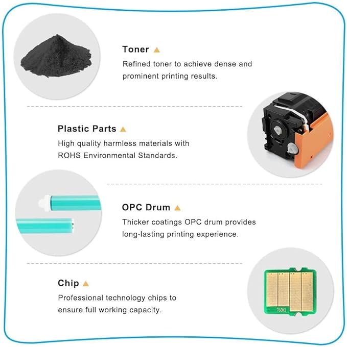 Cool Toner Compatible CE285A 85A Toner Replacement for HP 85A CE285A P1102w Toner Cartridge for HP LaserJet Pro P1102w M1212nf MFP P1109w M1217nfw P1102 P1100 M1132 M1210 1102w Printer (Black, 4-Pack)
