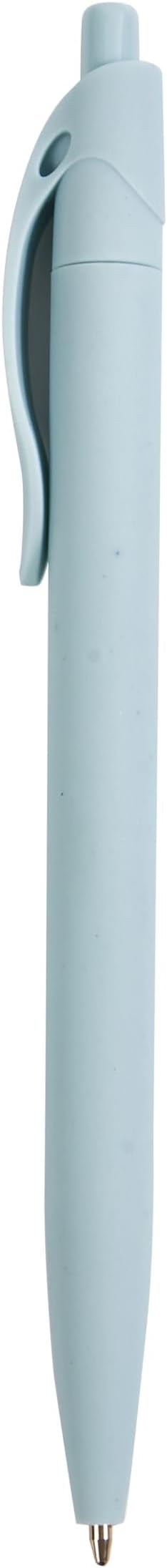 BallPoint Pens, 100 Pack (BLACK Ink),Bulk Pens, Light Blue/Mint Green Barrel,Click Pens for Office Home and School, Retractable Ballpoint Pens, Medium Point, 1.00MM (Light Blue/Mint Green)