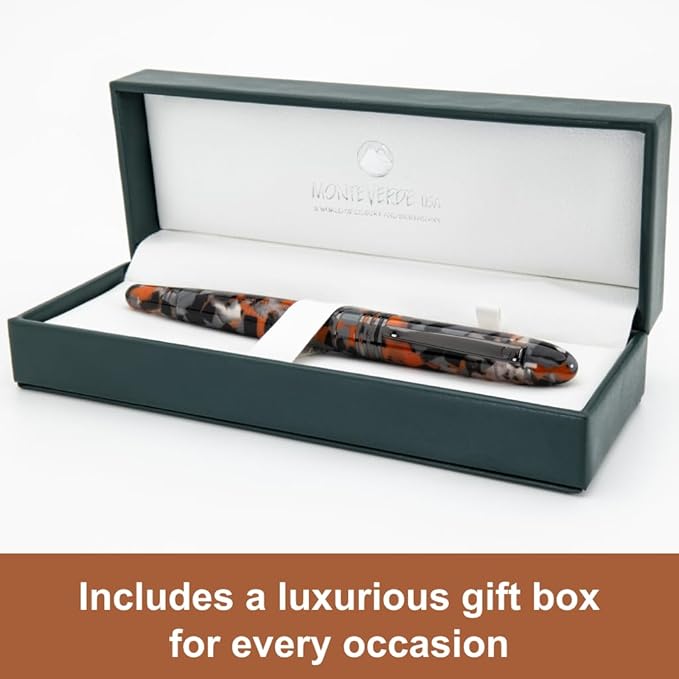 Monteverde Orange Mountain Fountain Pen - F