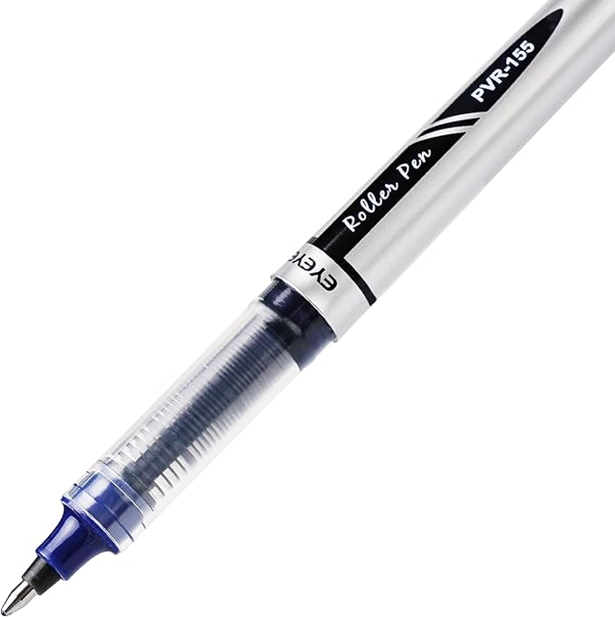EYEYE Rollerball Pens Bold Point, 4 Black 4 Blue 1.0mm Liquid Ink Roller Ball Pen Quick Dry, Ink Pen Fine Point Smooth Writing Pens for Journaling, Note Taking, Office, School Supplies