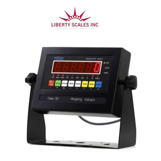Liberty LS-800-4X5 NTEP Certified (Legal for Trade) Industrial Floor Scale | 48" x 60" | Capacity of 1,000 lbs x 0.2 lb+ Yellow