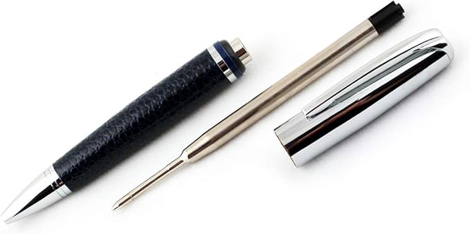 Free Engraving - Personalized Roller Ballpen, Ballpoint pen, Ball pen, Refillable Pens, Retractable Medium Refill Pen Black Ink, Custom Gifts for Men, Women, Classy Gift Box