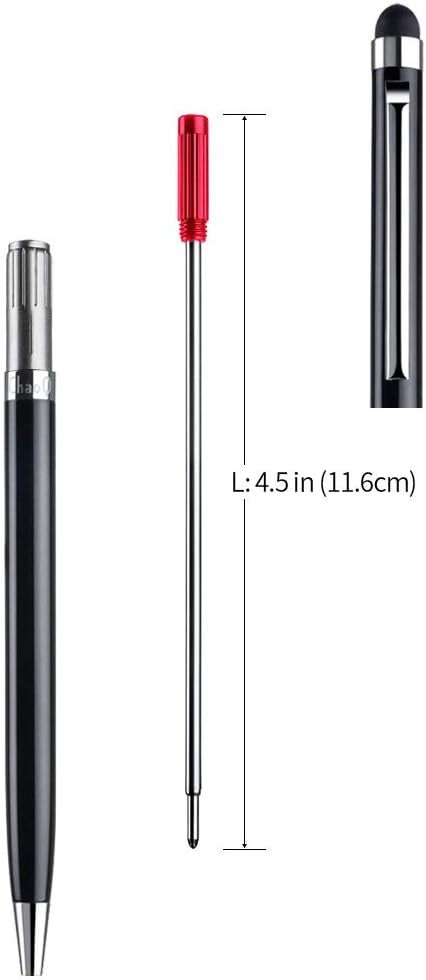 Red Ink Refills (10pcs), Replaceable Pens Refills, 1mm Medium Tip - Red