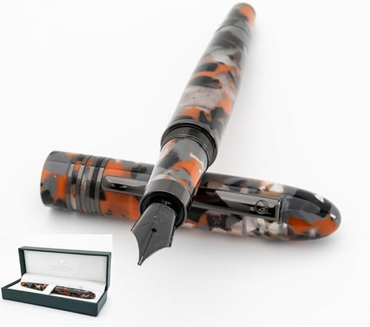 Monteverde Orange Mountain Fountain Pen - B
