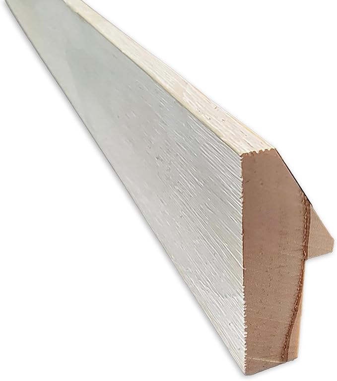 Amanti Art Natural Cork Board for Wall, 29x53 Vision Board with White Frame, Oversize Corkboard Office Decor for Home Organization, Modern Corkboard Pinboard to Display Items for Home Organization in
