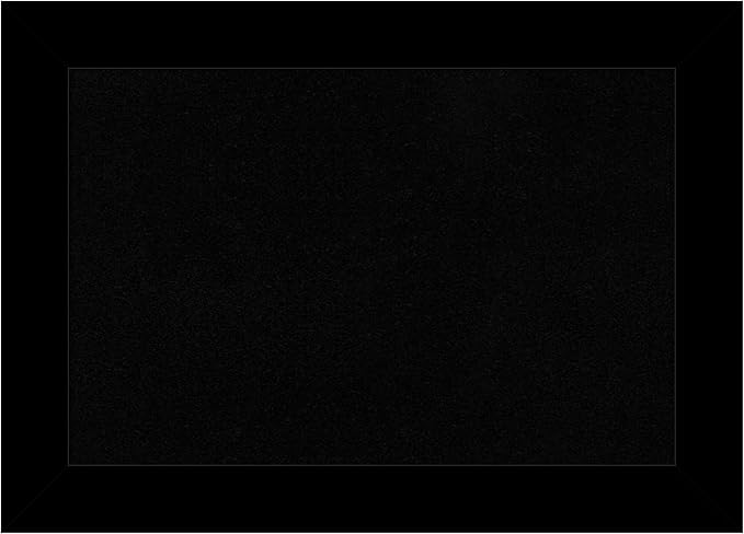Amanti Art Black Cork Board for Wall, 15x21 Vision Board with Black Wood Frame, Small Corkboard Office Decor for Home Organization, Modern Corkboard Pinboard to Display Items for Home Organization in