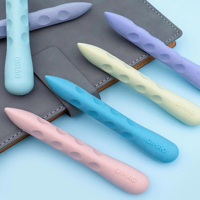 Colorful Erasers 3 Pack Pencil Erasers Grippable Erasers for Kids Bulk for Students School Supplies Office Prize Gifts(Colorful Holes Big)