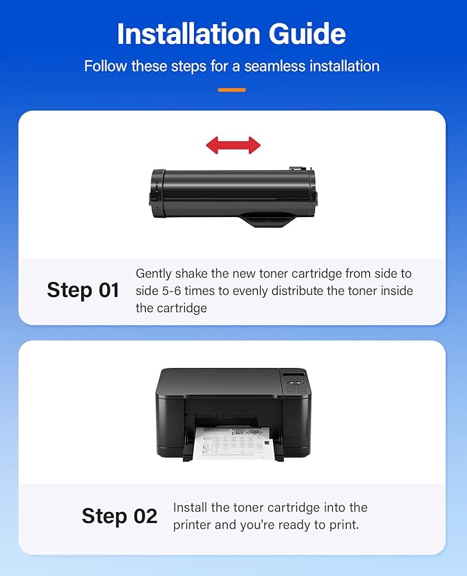 WorkCentre 3655 Black Extra High Capacity Toner Cartridge 106R02740 1-Pack Replacement for Xerox 106R02740 106R02736 106R02738 Toner Compatible with Xerox WorkCentre 3655 Laser Printer Ink All-in-One