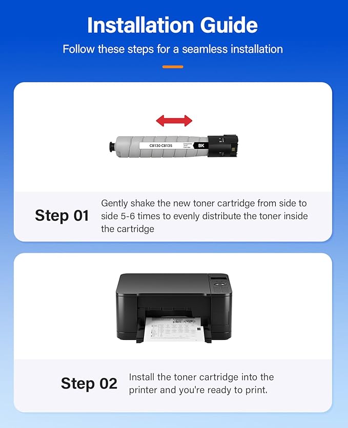 Compatible with Xerox AltaLink C8130 C8135 C8145 C8155 C8170 Toner Cartridge Set 4-Pack High Capacity Replacement for Xerox 006R01746 006R01747 006R01748 006R01749 Printer Black Cyan Magenta Yellow