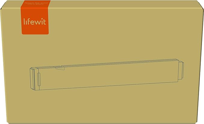 Lifewit 12 Pack Kitchen Drawer Dividers 2.36" High, 16"-22" Adjustable Drawer Organizer for Utensils/Clothes/Makeup, Plastic Expandable Separators in Dresser/Bedroom/Bathroom/Office Storage
