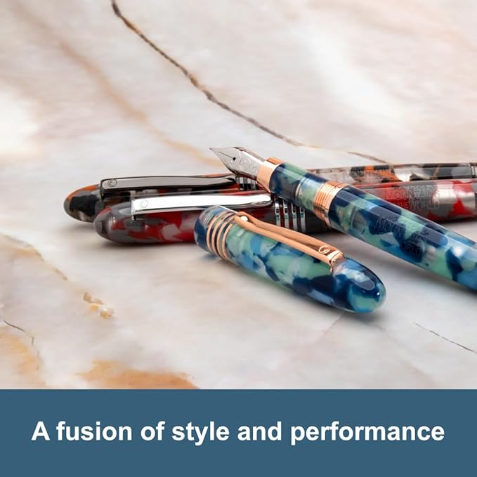 Monteverde Blue Mountain Fountain Pen - B