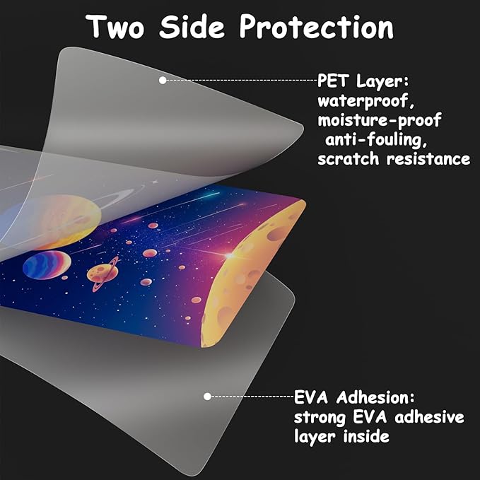 Clear Thermal Laminating Pouches 3mil Letter Size Plastic Laminator Sheets 9 x 11.5 Inch (2000 Pack)
