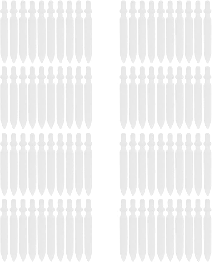 80pcs Paint Marker Replacement Nibs - 0.7mm Acrylic Paint Marker Nibs, White Nylon Easy to Change - Refill Painting Pen Tip for Students Artists