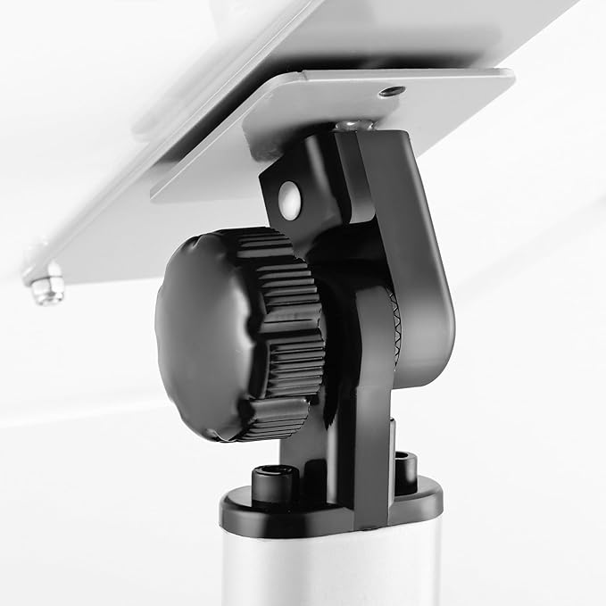 DISPLAYSWORKER Adjustable Heavy Duty Pedestal Acrylic Sign holder floor Stand,sign stand poster stand ,Standing Floor for 11 x 17 inch,Silver (silver, acrylic frame 11-x-17-inch)