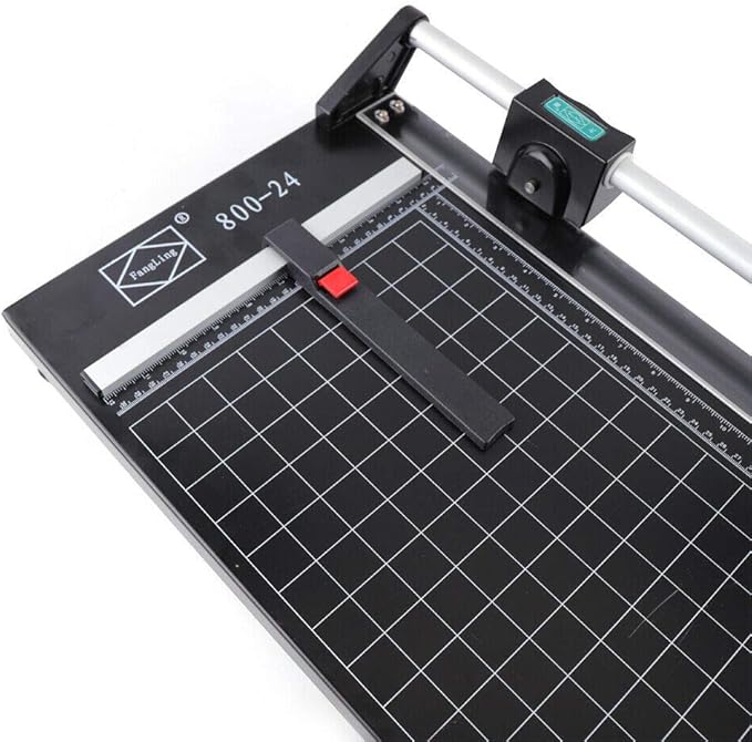 14-48Inch Hob Precision Rolling Cutter Rotary Photo Paper Rolling Cutter Trimmer Sharp Blade (24inch)