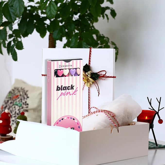 ELANE 5 Pcs Colorful Gel Pens,0.5mm Fine Point Quick Dry Black Ink Pen for Journaling Note Taking Writing, High-End Series Pens for Gifts for Doctor Nurse Teacher Students(Multicolor Heart)