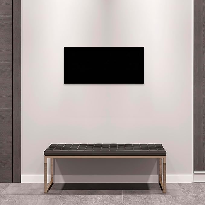 Amanti Art Black Cork Board for Wall, 15x33 Vision Board with Black Wood Frame, Medium Corkboard Office Decor for Home Organization, Modern Corkboard Pinboard to Display Items for Home Organization