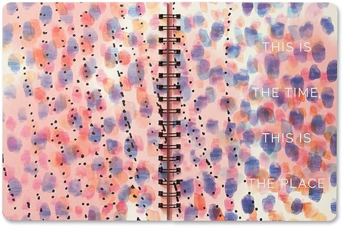 Compendium Spiral Notebook - Good Things Start Here — A Designer Spiral Notebook with 192 Lined Pages, College Ruled, 7.0”W x 9.25”H