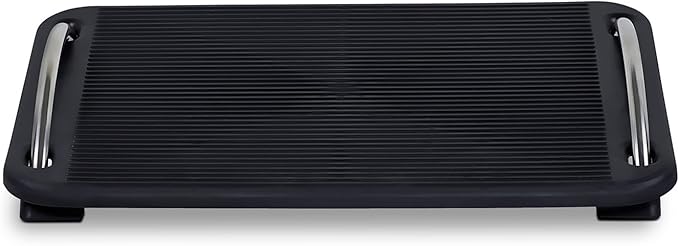 Mount-It! Tilting Footrest Under Desk | Ergonomic Office Foot Rest Adjustable | Computer Desk Foot Support | Large Platform Elevated Office Footrest