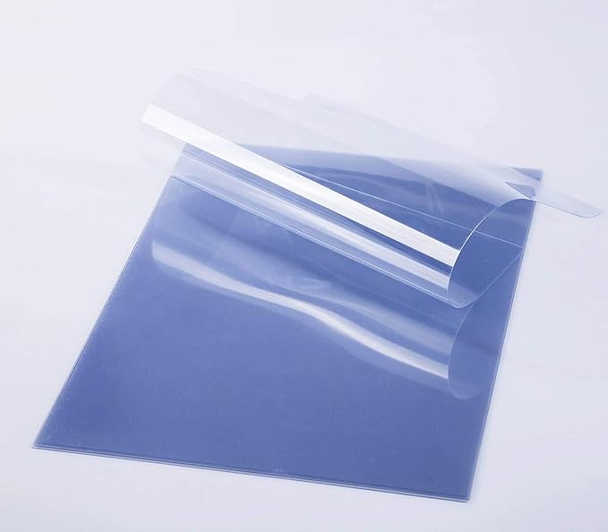 BNC 8 Mil 8-1/2 x 11 Inches, Letter Size PVC Binding Covers - Pack of 100, Clear
