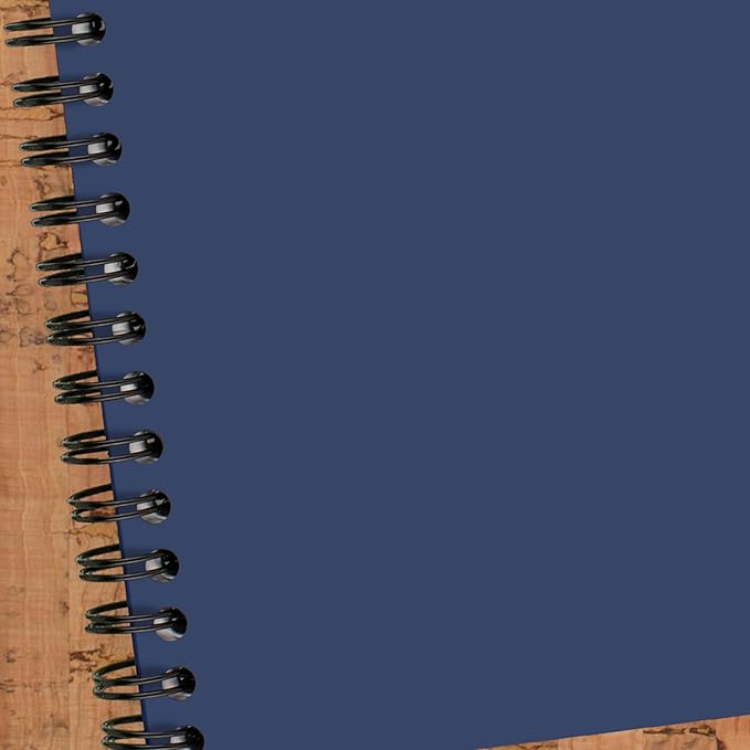 Cambridge Limited Business Notebook, Legal Ruled, 8-1/4" x 11", 80 Sheets, Soft Touch Flexible Cover, Wirebound, Blue (UN06062-20)