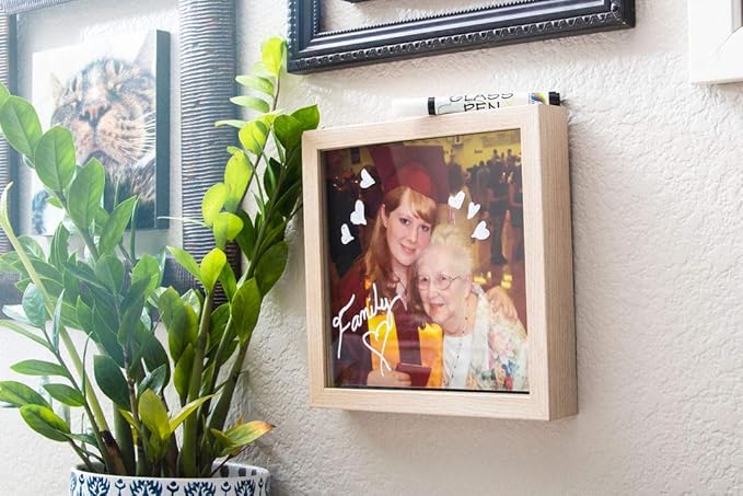 Glass Pen Window Marker: Liquid Chalk Pens for Glass, Whiteboard Markers with Washable Paint - Graduation, Car Windows, Mirror Pen, Storefront, Wedding, Parade, Party & Holiday (Brown, Fine Tip)