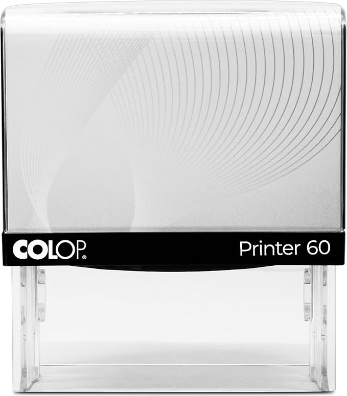 COLOP XXL Size Self Inking Custom Signature Stamp - Choose from 15 Ink Colors