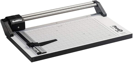 Rotatrim Pro 15 Inch Cut Professional Paper Cutter/Trimmer Precision Rotary Trimmer with Self-Sharpening Precision Steel Blades & Twin Stainless Steel Guide Rails (RCPRO15i)