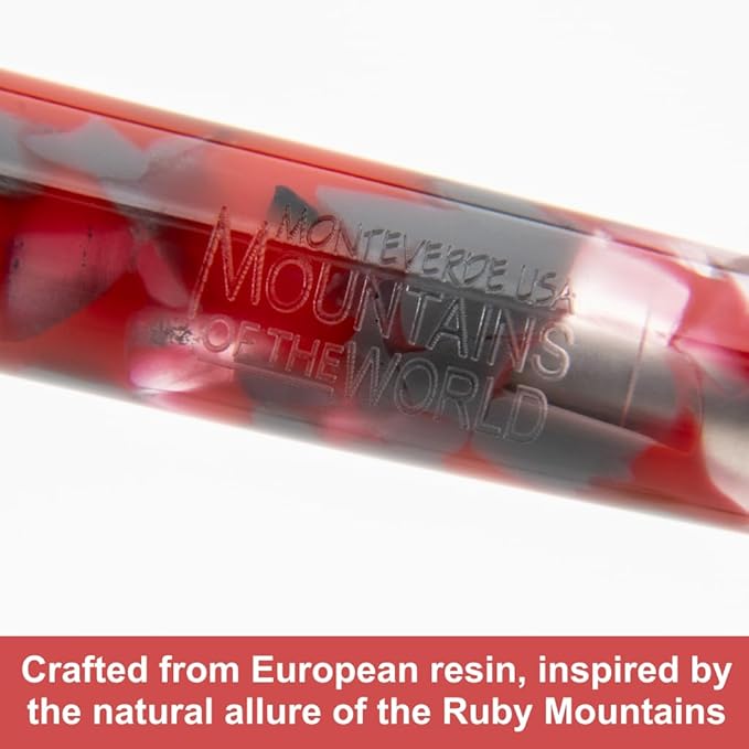 Monteverde Ruby Mountain Fountain Pen - EF