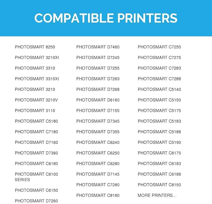 LD Products Remanufactured Replacement for HP 02 / C8771WN Cyan Ink Cartridge for HP Photosmart Printer Series