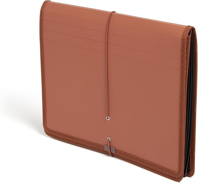 Smead Tuff Premium Poly Wallet, Accordion File Organizer for File Folders, Letter Size, 5-1/4 inch Expansion, Office Supplies, Document Organizer (73788)