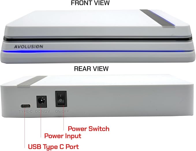 Avolusion PRO-X Series USB 3.0 External Hard Drive for WindowsOS Desktop PC/Laptop (White) - (8TB) (Renewed)
