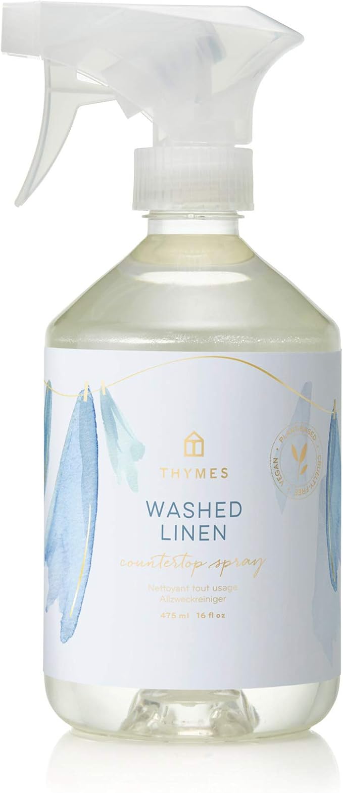 Thymes Countertop Spray - 16.5 Fl Oz - Washed Linen