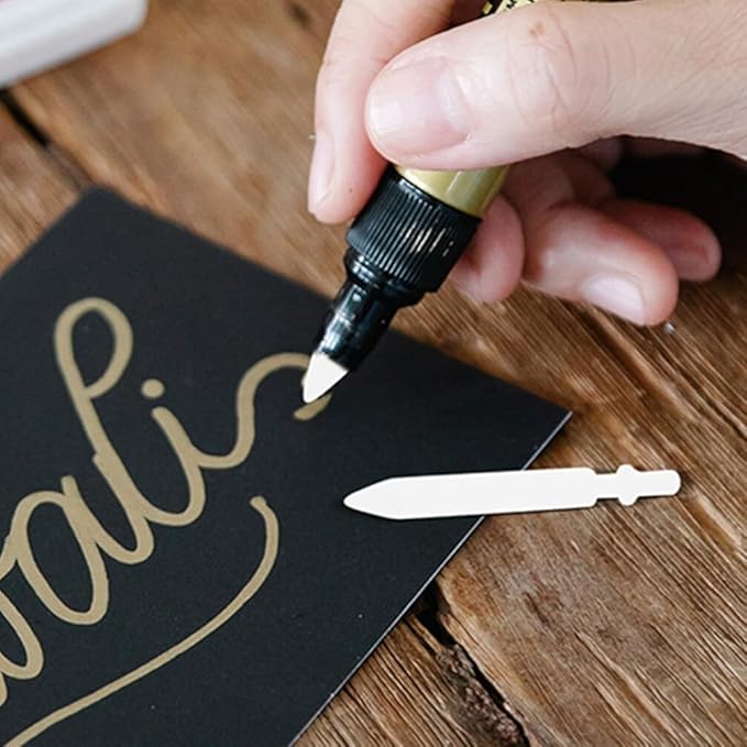 50pcs 0.7mm Acrylic Paint Marker Replacement Nibs - Nylon Pen Tips for Paint Pens, Easy to Install, Friendly, Ideal for Art Projects, Diy Crafts