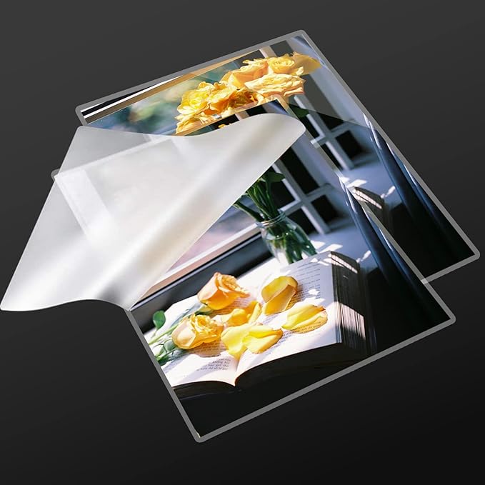 3 Mil Laminating Sheets 1500 Packs, Thermal Laminating Pouches Holds 8.5" x 11" Sheets, Clear Laminator Plastic Paper 9 x 11.5 Inches - Rounded Corner Letter Size