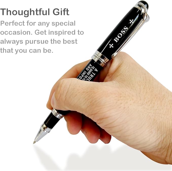 Boss Office Gifts Pen - Engraving Gift for Boss, Director or Colleague
