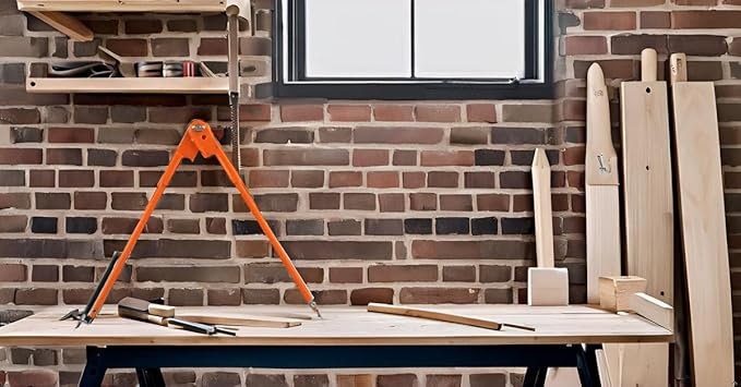 Professional Woodworking Compass Pencil Marking Compass Circle Maker Scriber Compass for Geometry (Large)