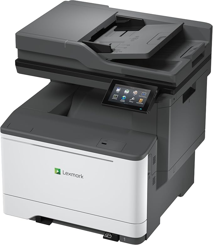 LexmarkCX532adwe MFP Color Laser Printer with Touch Screen, Laser Printer Technology, USB connectivity, and Color Output.(50M7040)