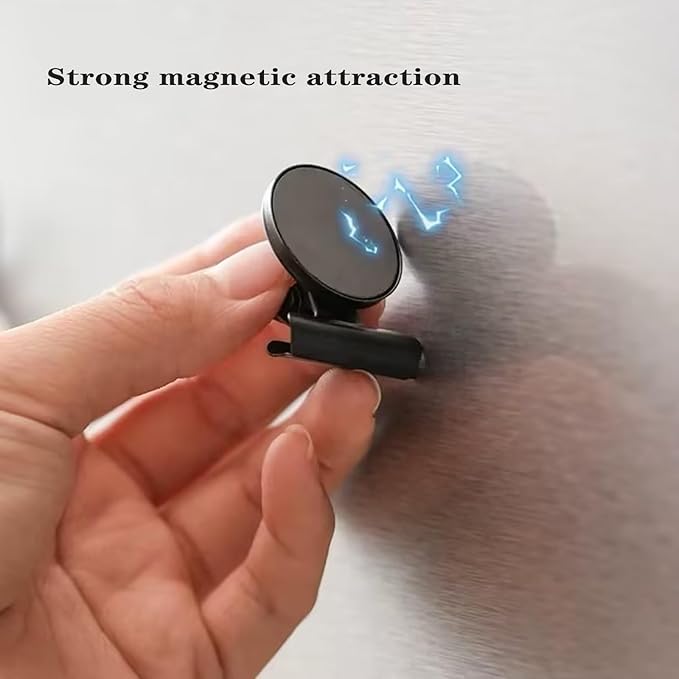 Strong Magnetic Clips, 20 Pack, 1-1/4 Inch, 31 mm, Sliver, Heavy Duty Refrigerator Magnet Clips, Medium Clip Magnets, Office Supplies, Photo Displays