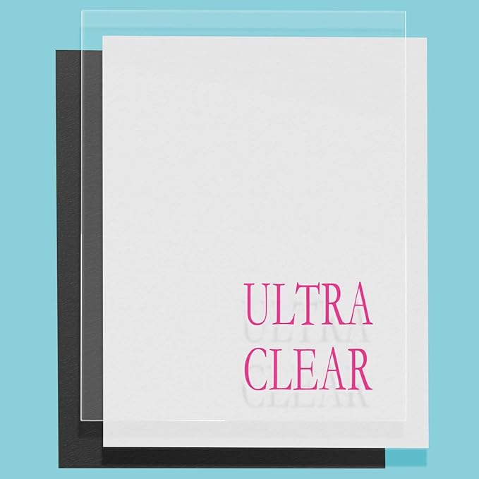 TOTiyea 100 Pack 12 Mil Ultra Clear Binding Presentation Covers, Clear Report Covers for Binding,8.5x11 Inches,Letter Size