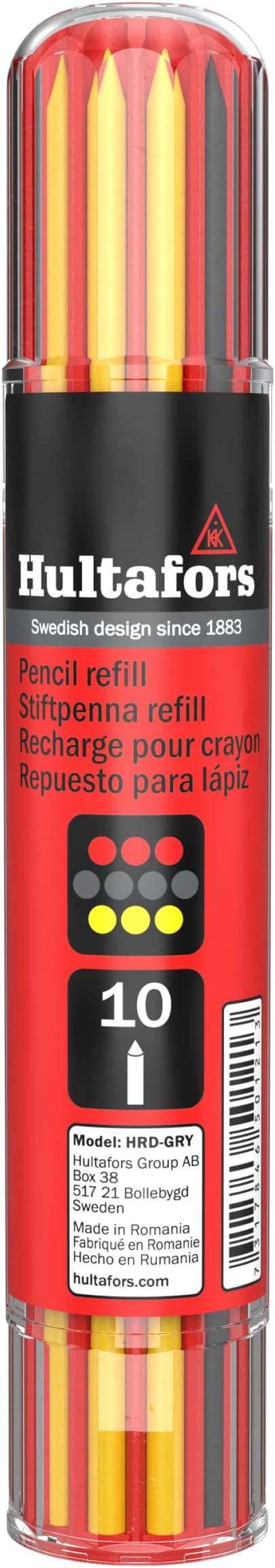 Hultafors Tools 650120U Dry Marker Refills HRD GRY