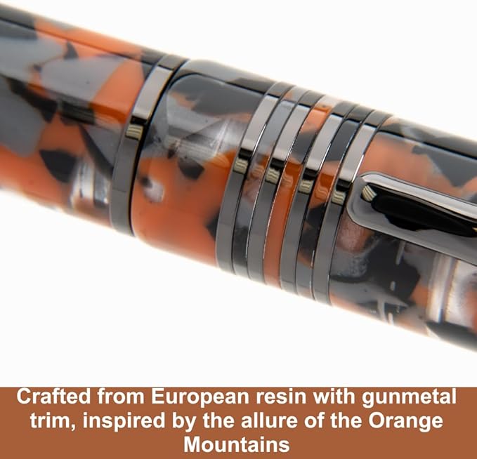 Monteverde Orange Mountain Fountain Pen - F