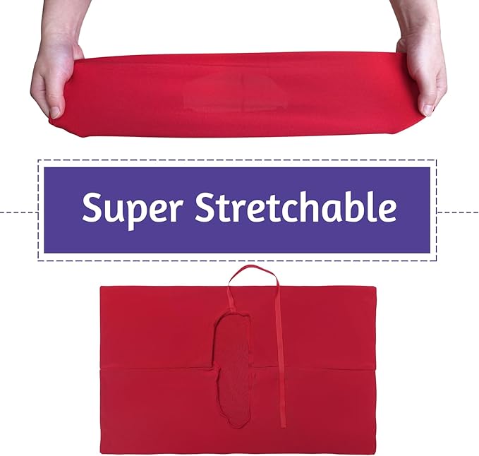 KICNIC Cloth Book Covers 7 Pcs, 6"x9" Stretchable Book Sox Suitable for Most Hardcover Books Up to 8.5”X9.5”, Washable and Reusable Protective Cover for Textbooks