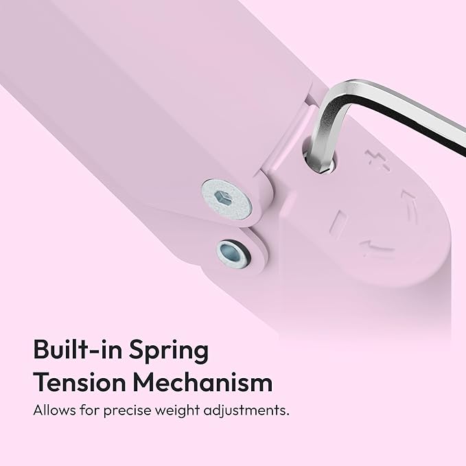 Pixio PS1D Wave Pink Dual Monitor Arm Stand Desk Mount - Fits up to 32 inches Monitors and up to 19.8lbs. VESA Compatibility and Integrated Cable Management