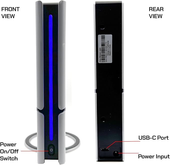 Avolusion PRO-H1 14TB 7200RPM USB 3.2 Gen2 (10Gbps) External Hard Drive (for Windows or MacOS Desktop PC/Laptop) (Renewed)