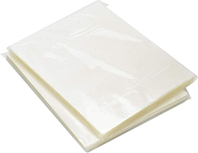 RBHK Thermal Laminating Pouches, 500 Pack Laminating Sheets, 3 Mil, 8.9 x 11.4 Inches, for Use with Thermal Laminators, Letter Size Sheets