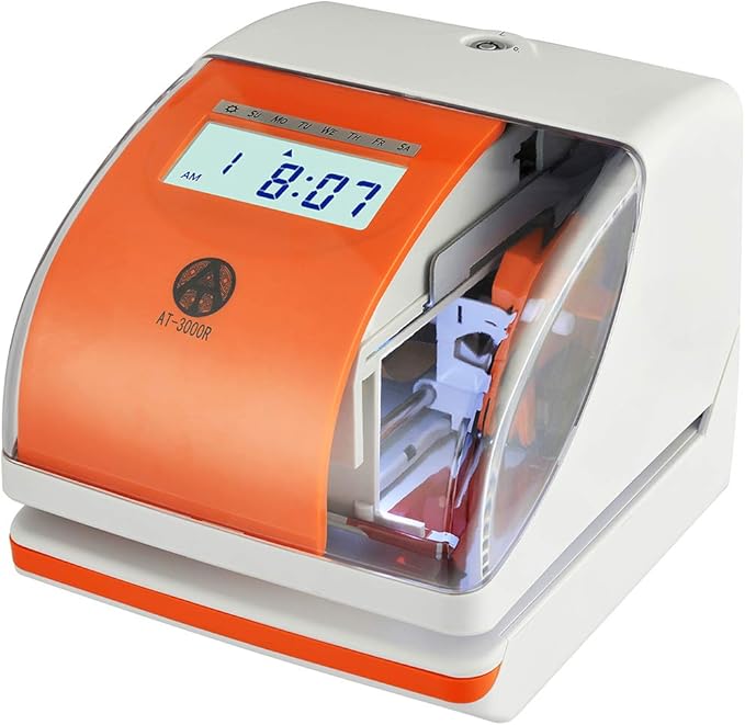 AT-3000R Allied Time USA | Digital Time Clock and Date Stamp | Perfect for Small Business