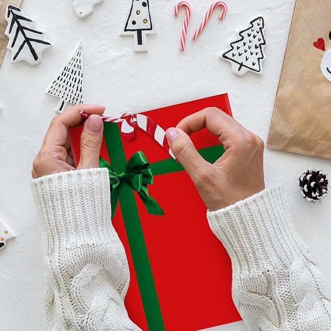 Christmas Poly Mailers 10x13 Inch | Self-Seal Holiday Packaging Envelopes | Red Green Gift Shipping Bag | Christmas polymailer bags Mailer Envelopes | Xmas Large Holiday Mailing Envelope | Pack of 250