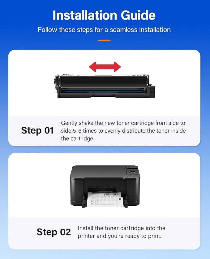 C230 C235 Toner Cartridge Set 4-Pack with chip High Yield Replacement for 006R04391 006R04392 006R04393 006R04394 Compatible with Xerox C230 C235 C230DNI C235DNI Printer Ink Black Cyan Magenta Yellow